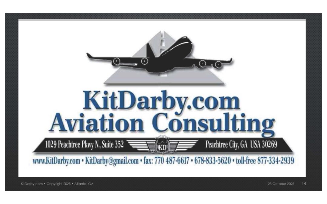 Kit Darby Comments on the Affects of the Government Shutdown on the Airlines